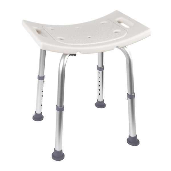 Ez2care Classic Shower Chair for Inside Shower, Certified 300 lbs,Non-slip