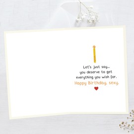 Mcduldul Humor Birthday Cards Gifts for Men Him Husband Boyfriend | Mens Birthday Decorations Ideas
