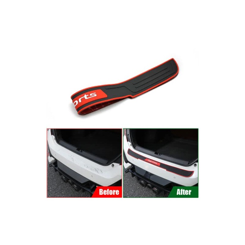 GZBFTDH Auto Rubber Rear Bumper Protector, Compatible For Chrysler Pacifica