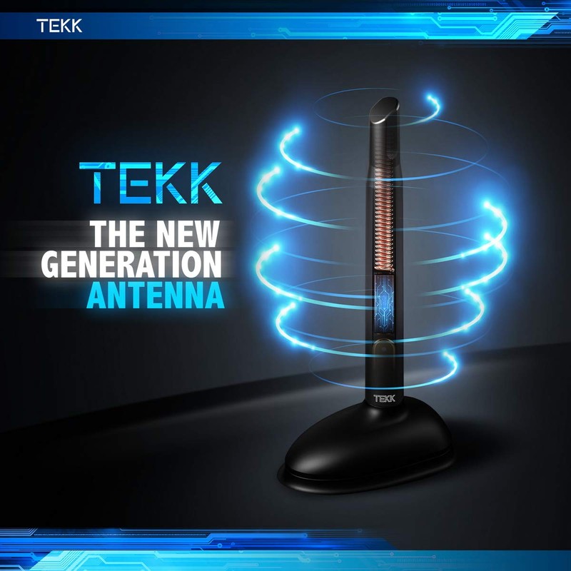 Tekk Short Antenna Compatible with Tacoma/Tundra/Street Glide/Road Glide/Motorcycles/Road King/Designed for