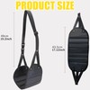 Aeroplane Footrest Hammock - Adjustable Travel Foot Hammock for Flight,