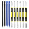 10 Pcs Metal Spudger Pry Tool Kit, 6 Dual-Ends Small