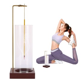 Incense Holder, Wooden Upside down Insensé Sticks Holder, Incense Stick Holders with Removable Glass Ash Catcher, Modern Design Joss Stick Holder for Yoga Spa Madiation and Home Relaxation