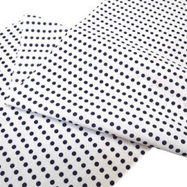 Japanese MAMESHIBORI Headband TENUGUI Hand Towel Dots 35"L x 13"W Japan NAVY