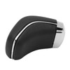 Car Automatic Gear Shift Knob Matt Black Artificial Leather Glossy