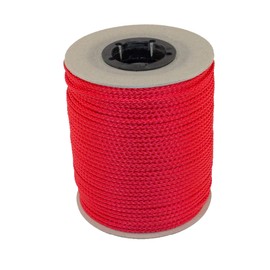 PPM Braided Lead 2.0 mm - 100 m Roll in Various Colours (Red) / Rope, Rope