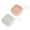 2pcs Hair Tie Organizer Box Multifunctional Transparent Top Hair Accessory