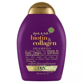 Biotin & Collagen Shampoo Tratamiento Para La Caida Del Cabello Shampoo Crecer Pelo Biotina Y Colageno New