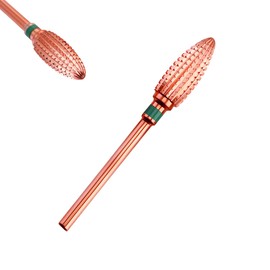 Corintian Nail Cutter Attachment Carbide Tornado Bit Fine Extra Coarse for Manicure, Pedicure of Gel Nails, Acrylic Nails Accessories as Callus Cutter and Cuticle Remover (Coarse)