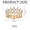 1 Piece Crown Tiara, Female Crown, Bride Crown, Shiny Crown,