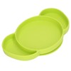 Kids Divided Plates Safe Silicone Foldable Prevent Slipping Toddler Suction