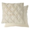 Emma Barclay Nyla Soft Touch Hatch Cushion Cover (Cream)