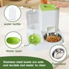 MUYG Automatic Cat Food and Water Dispenser Set 2 in