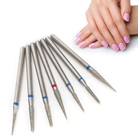 NSXAYIWE Nagelbohrer-Set, Diamant-Sand, Elektrische Nagelbohrer, Maniküre-Schleifkopf, Nagel-Bits Für Nagelstudio, Maniküre, Pediküre-Werkzeuge(NO.07)