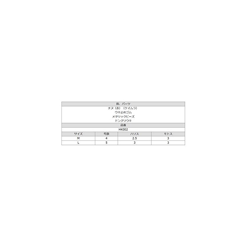 Sasame Needle HK002 Ukiuuki Hottke (Conical Float) L