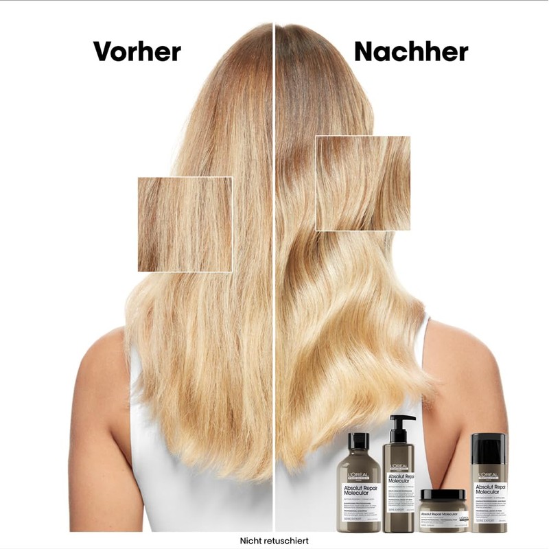 L'Oréal Professionnel Mask for Structure-Damaged Hair, Molecular Deep Repair for