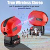 Bluetooth Speaker for Milwaukee M18 18V Battery, Cordless Milwaukee Speaker