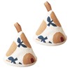Hakona Triangle Pot Holder, Set of 2, Stylish, Cute, Fish