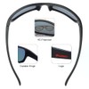 POLARKING 2 PACK Polarized Sport Sunglasses for Men Matte Finish