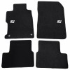 Unbranded Fit 12-15 Honda Civic Coupe 2DR Black Nylon Floor