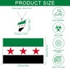 Hpbaggy Syria Flag 90 x 150 cm, Syrian Flag with