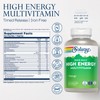 SOLARAY High Energy Multivitamin, No Iron, 1/Day, Timed-Release Formula, Whole