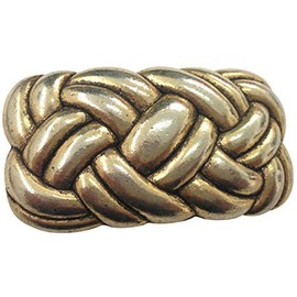 Brazil Lederwaren Belt Buckle Knot 2.5 cm | Buckle Interchangeable Buckle Belt Buckle 25 mm Solid | For Interchangeable Belt up to 2.5 cm Wide, gold