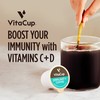 VitaCup Immunity Coffee Pods, Wellness Boost with Antioxidants, Echinacea, Probiotics,