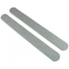 Premium Zebra 240/240 (Wht Ctr) Washable Nail File 12 Pack