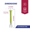 HIC Kitchen Olive Pickle Picker, 18/8 Stainless Steel and BPA-Free