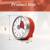 Kitchen Timer for Cooking,Chef Cooking Timer Clock,Visual Timers,60-Minute Countdown,Magnetic Base,