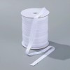 Party Ears 90 yards Elastic 1/2” White Fold Over FOE