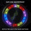 LED Valve Stem Caps Lights,LED Wheel Lights Bike Tire Valve