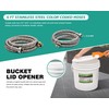 FLUENTPOWER Tankless Water Heater Descaling Flush Kit, Includes 1/4HP Submersible