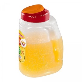Pitchers For Drinks With Spout Lid, Plastic Pitcher Bottle For Fridge For Homemade Juice Drinks, Water, Ice Tea - Easy To Store and Pour - 1.75 Liter Jug Water Pitcher With Lid - BPA Free - 60 oz