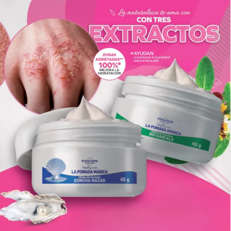 Pomada Magica Crema Reparadora Concha Nacar Stanhome Concha Nácar