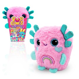CRAZE Plush Pop Cones Bubble - Mango Scented Plush Toy with Surprise - Includes BFF Bracelet - Super Soft Cuddly Toy for Kids - Gift Idea