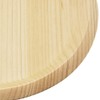 Alphax AP-913344 Small Plate, Round, Wood, Diameter 4.7 inches (12