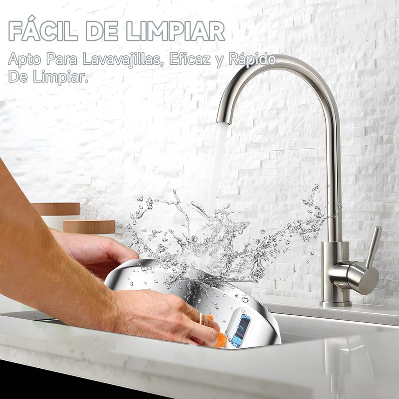 JUHANI Fuente de Agua para Gato, 3.2L Bebedero para Gato
