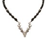 Alpenflüstern DHK203 Pearl Costume Necklace Deer Women's Costume Jewellery with