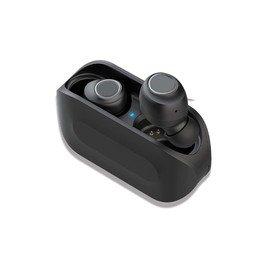 SONIDOLAB Vibe Auriculares Inalámbricos (Negro) Bluetooth 5.0 Conexión Dual/Resistencia al Sudor IP44 Más de 20 Hrs de Reproducción con Estuche de Carga/Sonido EQ