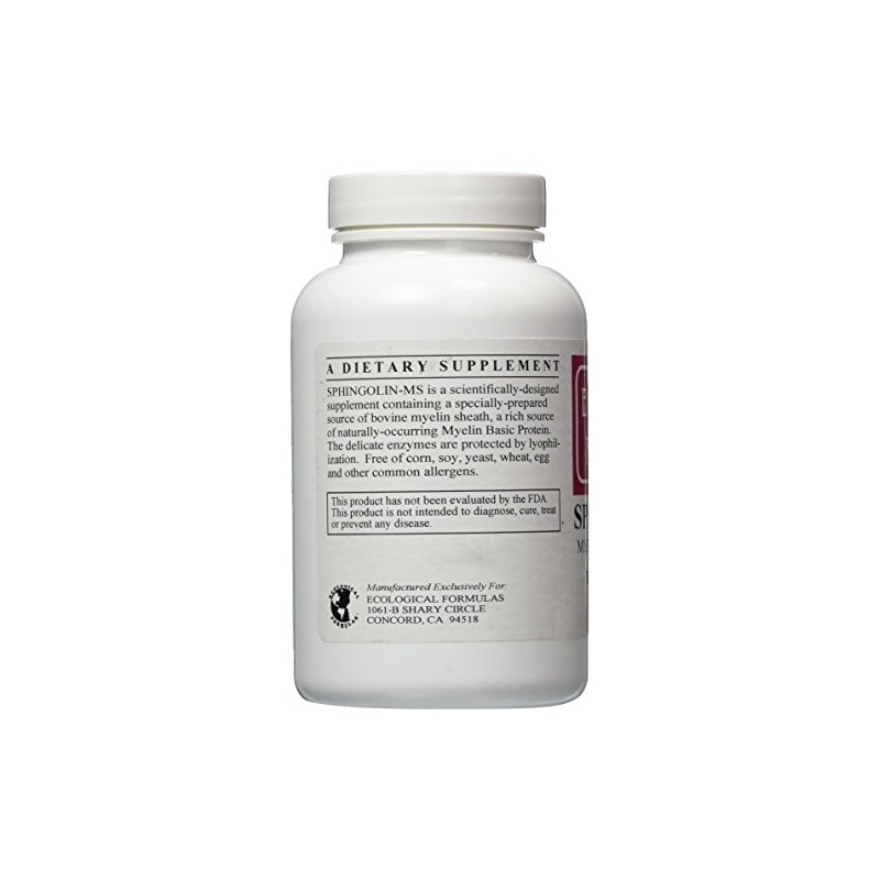 Ecological Formulas - Sphingolin 200 mg 240 caps [Health and