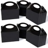 Happyhiram Black 25 CT 6 Inch Candy Boxes Party Favors