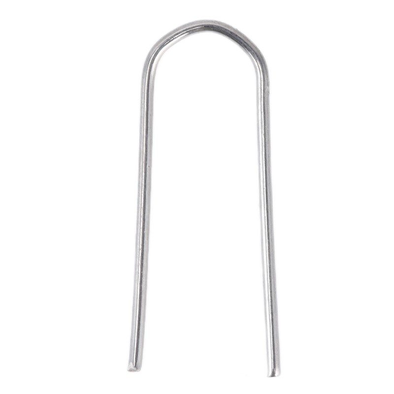 200 Pcs Wire Jump Rings Nickel Chromium Alloy U Shaped