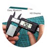 Hyannes 6inch / 150mm Electronic Digital Caliper Carbon Fiber Dial