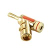 Gold Plated Locking Lockable Banana Plugs Up to 9 AWG