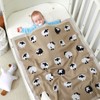 Neiwech Baby Swaddle Blanket Boy Girl Cotton Knit Soft Cozy