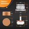 usvehj RK-17VB Vacuum Breaker Float Kit fit for Woodford Model
