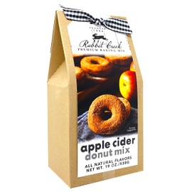 Rabbit Creek Apple Cider Donuts Mix – With Dusting Sugar Included – Baked Donuts, Not Fried – Donut Baking Mix