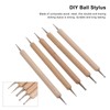 5 Pcs Pattern Tracing Stylus, Indentation Pens Ball Embossing Stylus